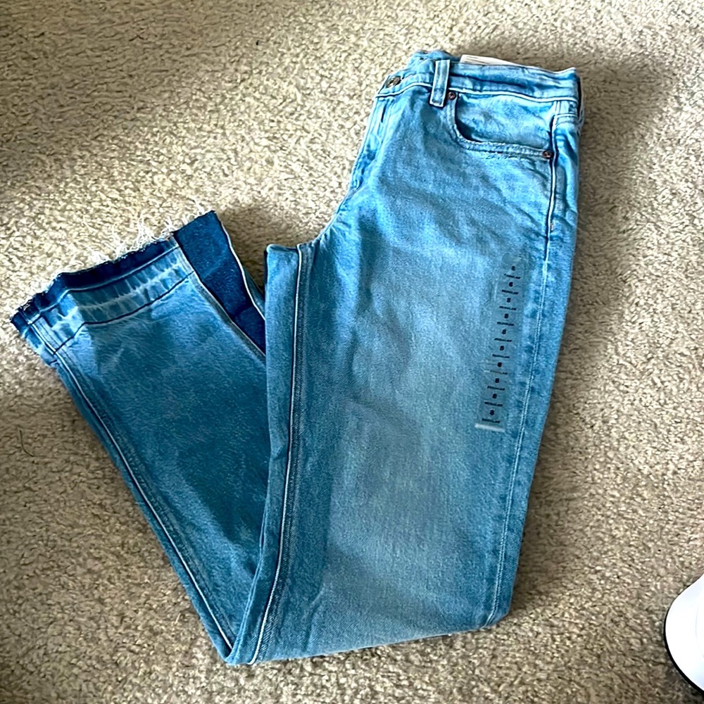 new 90s low rise skinny kick american eagle jeans